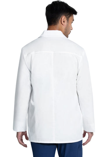 Men's 30" Men's Consultation Coat - White