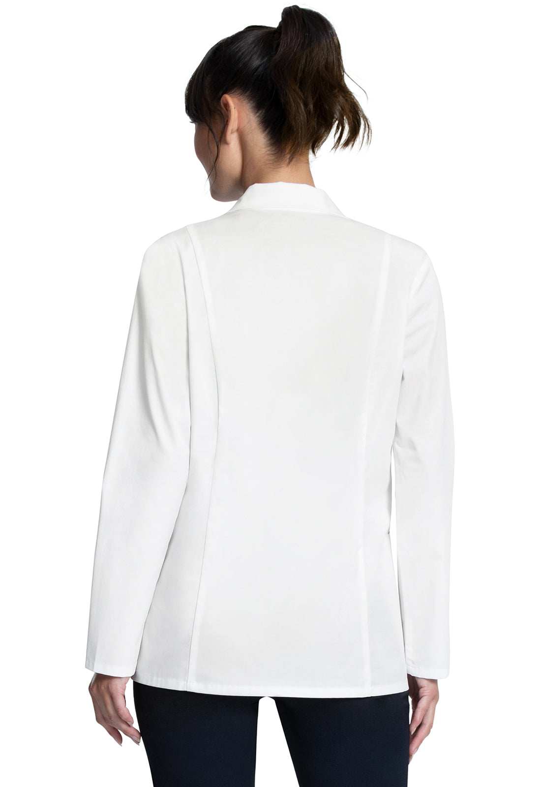 Women's 28" Consultation Coat - White