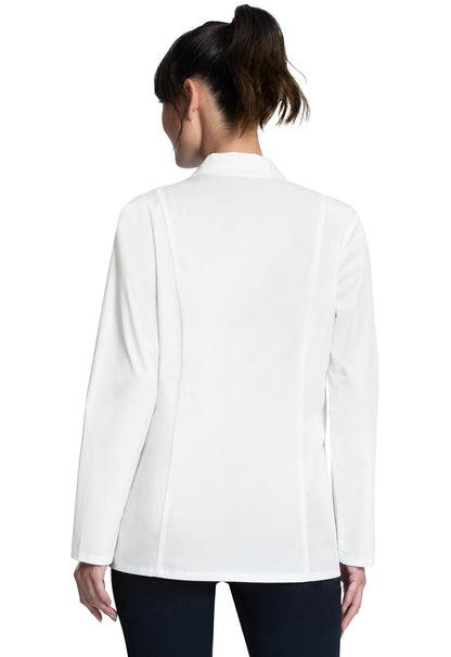 Women's 28" Consultation Coat - White