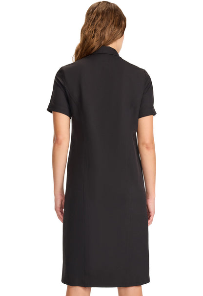 Women's Women's Button Front Dress - Black