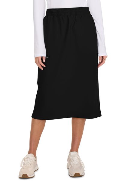 Women's Women's Elastic Waist Skirt - Black