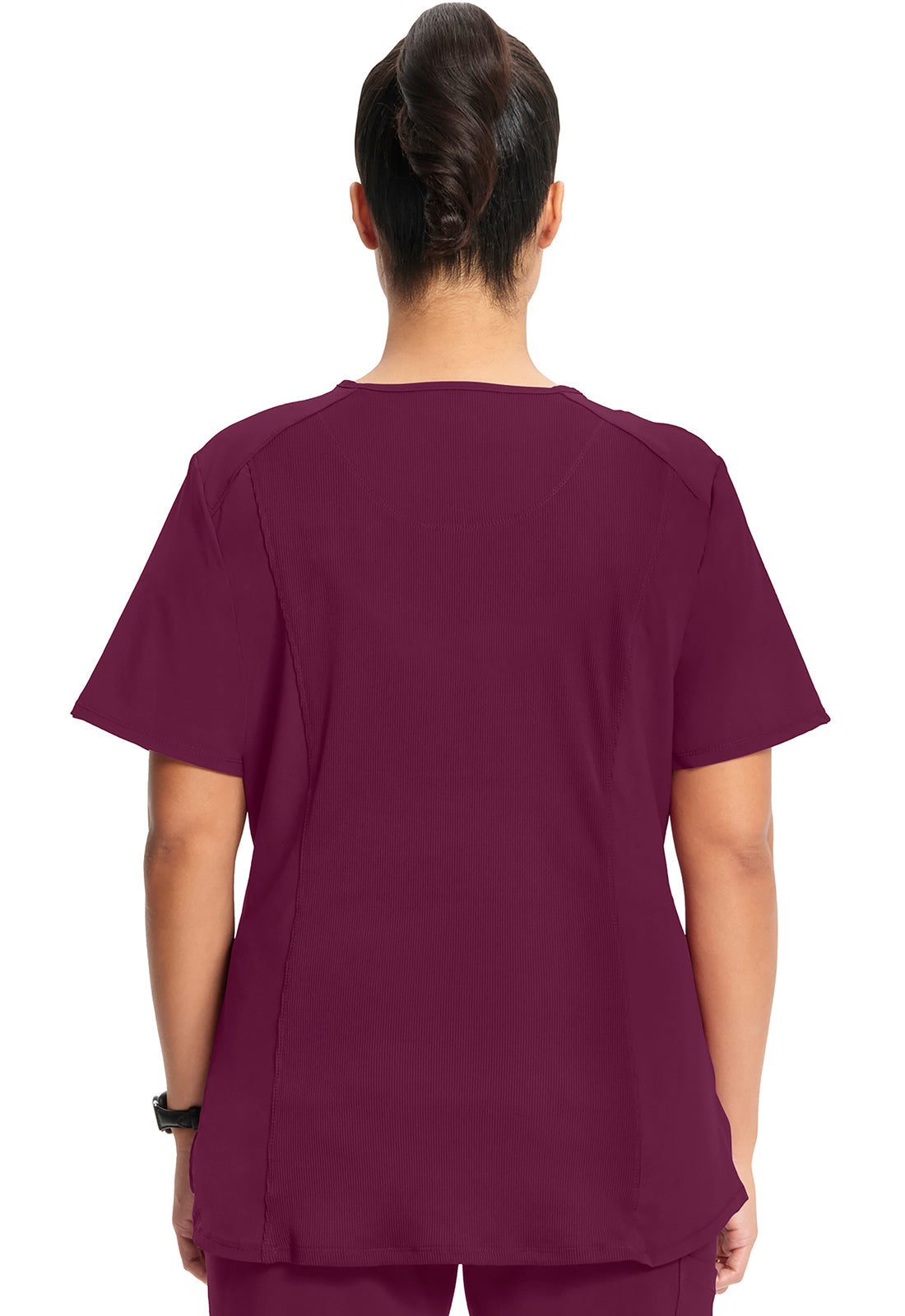 Women's Tuckable V-Neck Top - Wine