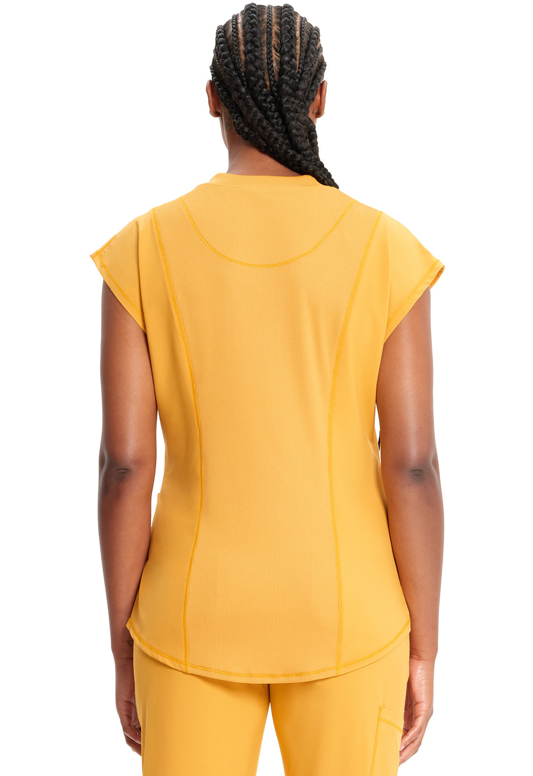 Women's Mock Neck Top - Gold Rush