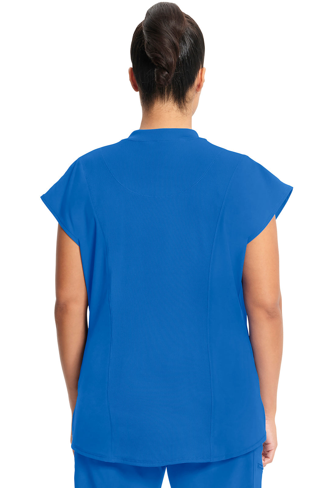 Women's Mock Neck Top - Royal