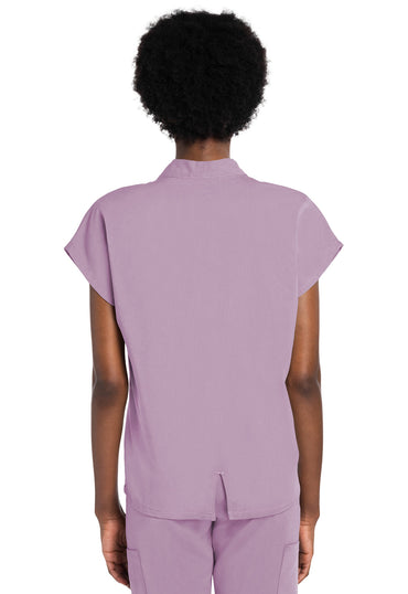 Women's V-Neck Tuckable Top - Mauve Haze