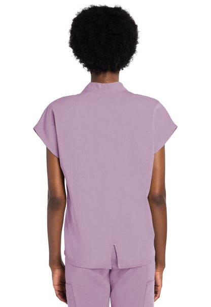 Women's V-Neck Tuckable Top - Mauve Haze