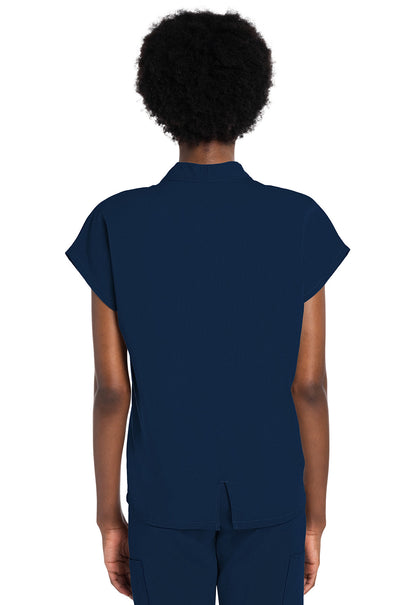 Women's V-Neck Tuckable Top - Navy