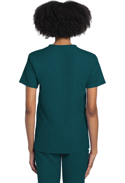 Unisex Unisex V-Neck Top - Caribbean Blue
