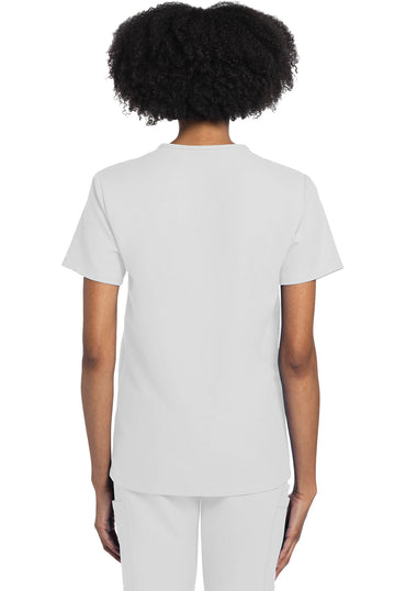 Unisex Unisex V-Neck Top - White