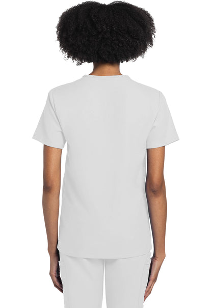 Unisex Unisex V-Neck Top - White