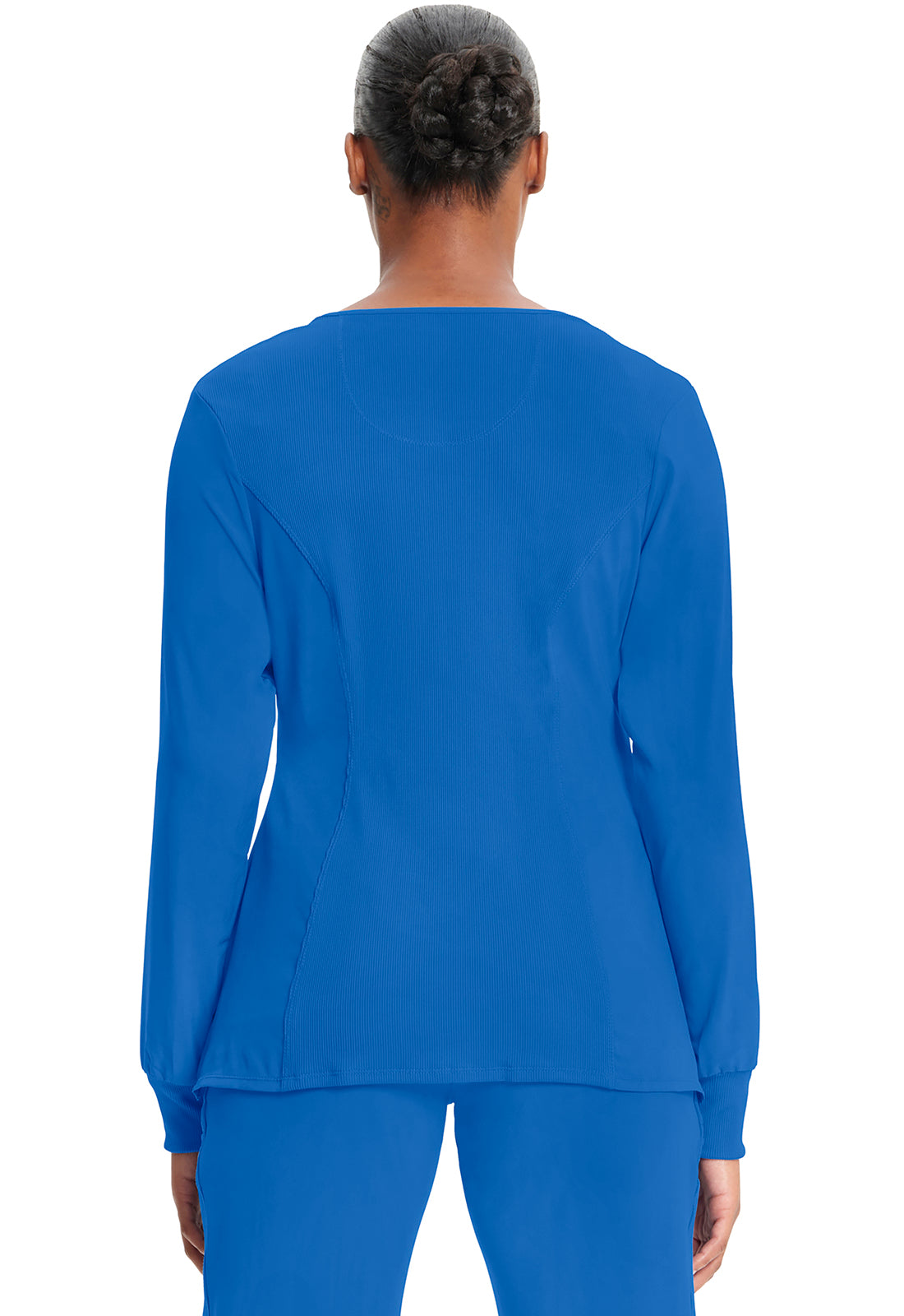 Women's Long Sleeve Round Neck Top - Royal