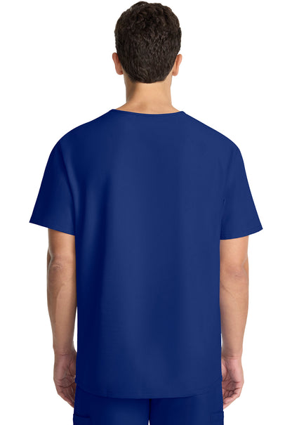 Men's Men's Tuck-in V-Neck Top - Galaxy Blue
