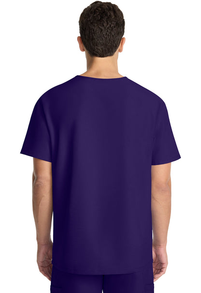 Men's Men's Tuck-in V-Neck Top - Grape
