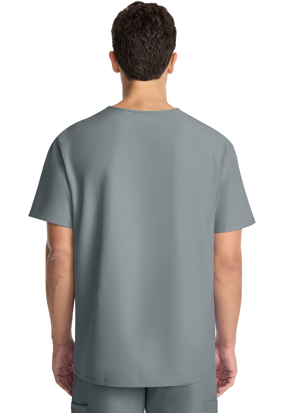 Men's Men's Tuck-in V-Neck Top - Grey