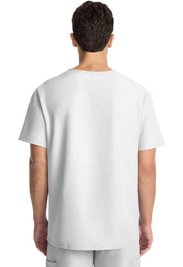 Men's Men's Tuck-in V-Neck Top - White