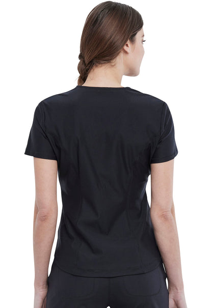 Women's Tuckable V-Neck Top - Black