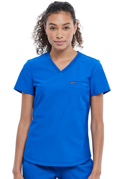 Women's Tuckable V-Neck Top - Royal