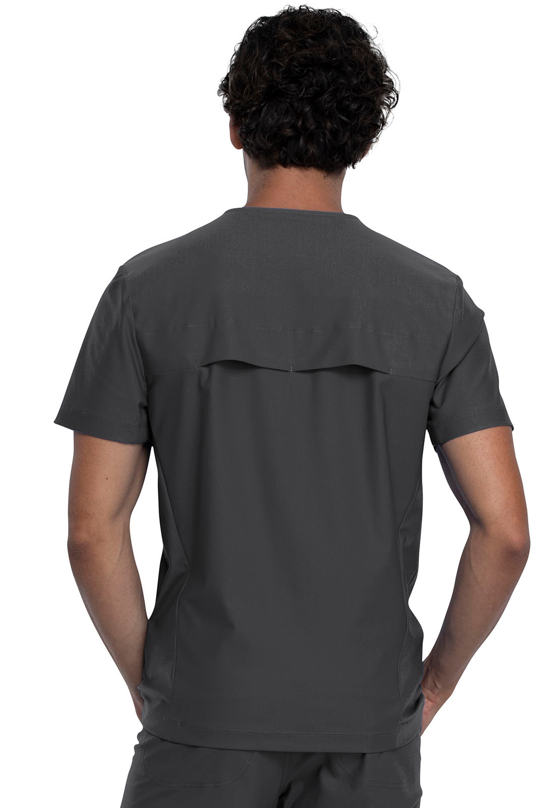 Men's Men's Tuckable V-Neck Top - Pewter