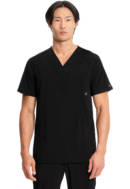 Men's Men's V-Neck Top - Black