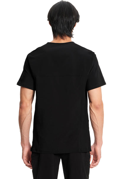 Men's Men's V-Neck Top - Black