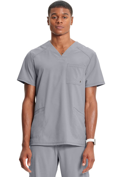 Men's Men's V-Neck Top - Grey