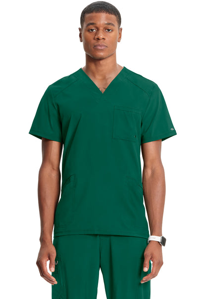 Men's Men's V-Neck Top - Hunter Green