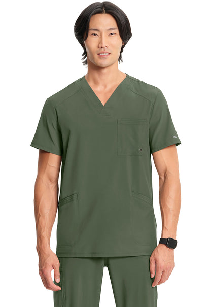 Men's Men's V-Neck Top - Olive