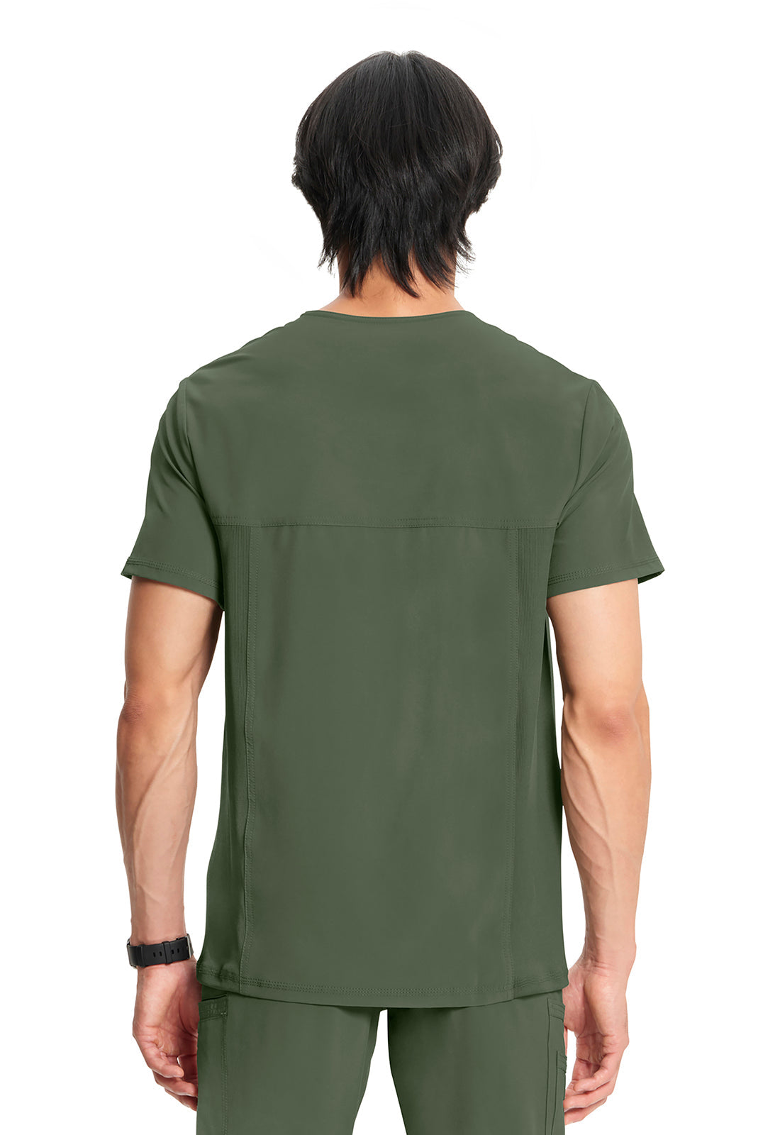 Men's Men's V-Neck Top - Olive