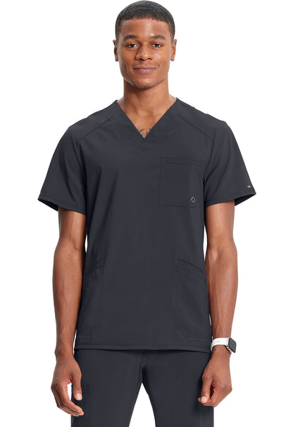 Men's Men's V-Neck Top - Pewter