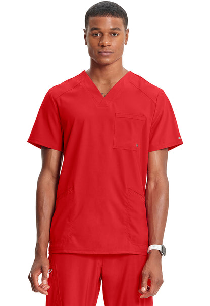 Men's Men's V-Neck Top - Red