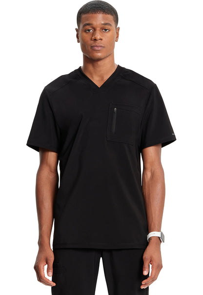 Men's Men's Tuckable V-Neck Top - Black