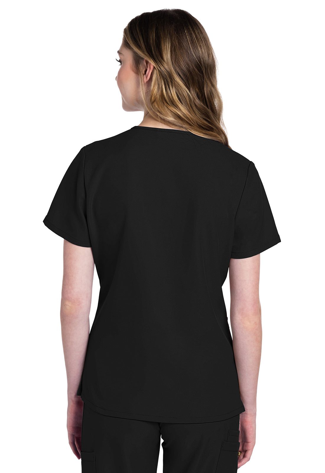 Women's V-Neck Top - Black