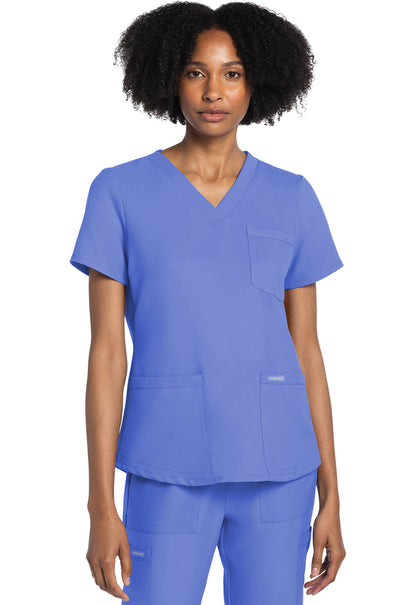 Women's V-Neck Top - Ciel