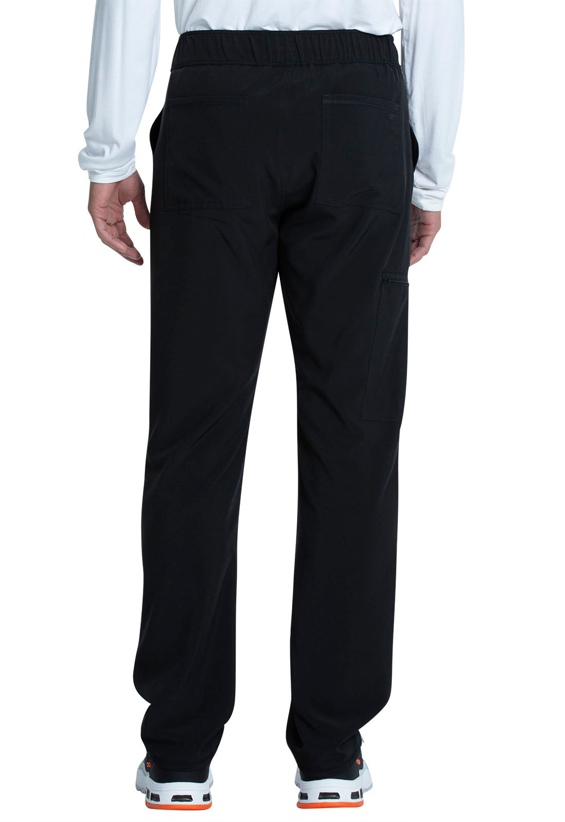 Men's Fly Front Cargo Pant - Black