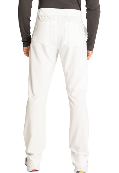 Men's Fly Front Cargo Pant - White
