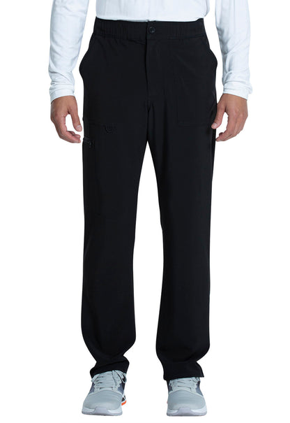 Men's Fly Front Cargo Pant - Black