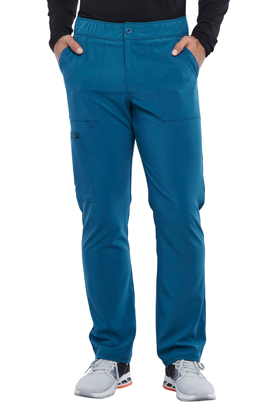 Men's Fly Front Cargo Pant - Caribbean Blue