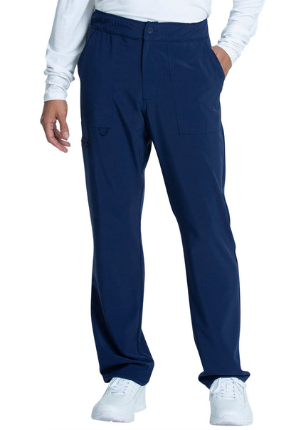 Men's Fly Front Cargo Pant - Navy