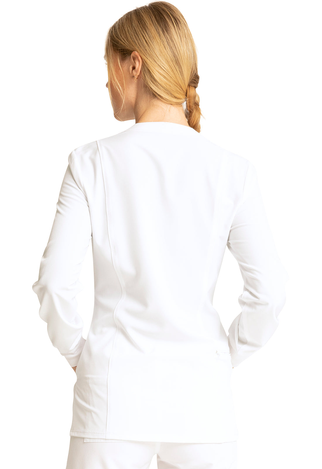 Women's Zip Front Jacket - White