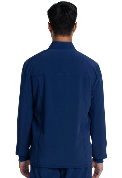 Men's Men's Zip Front Jacket - Navy