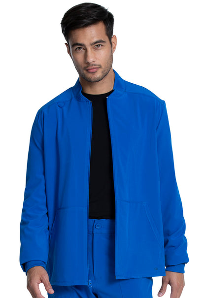 Men's Men's Zip Front Jacket - Royal