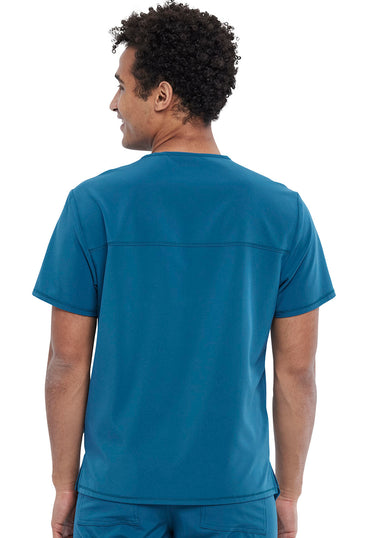 Men's Men's V-Neck Top - Caribbean Blue