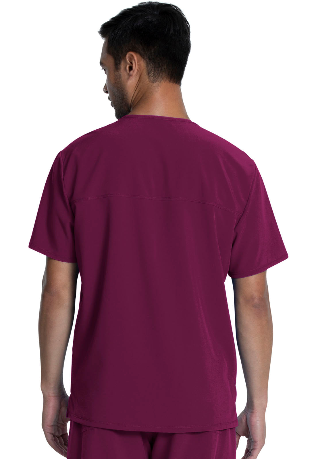 Men's Men's V-Neck Top - Wine