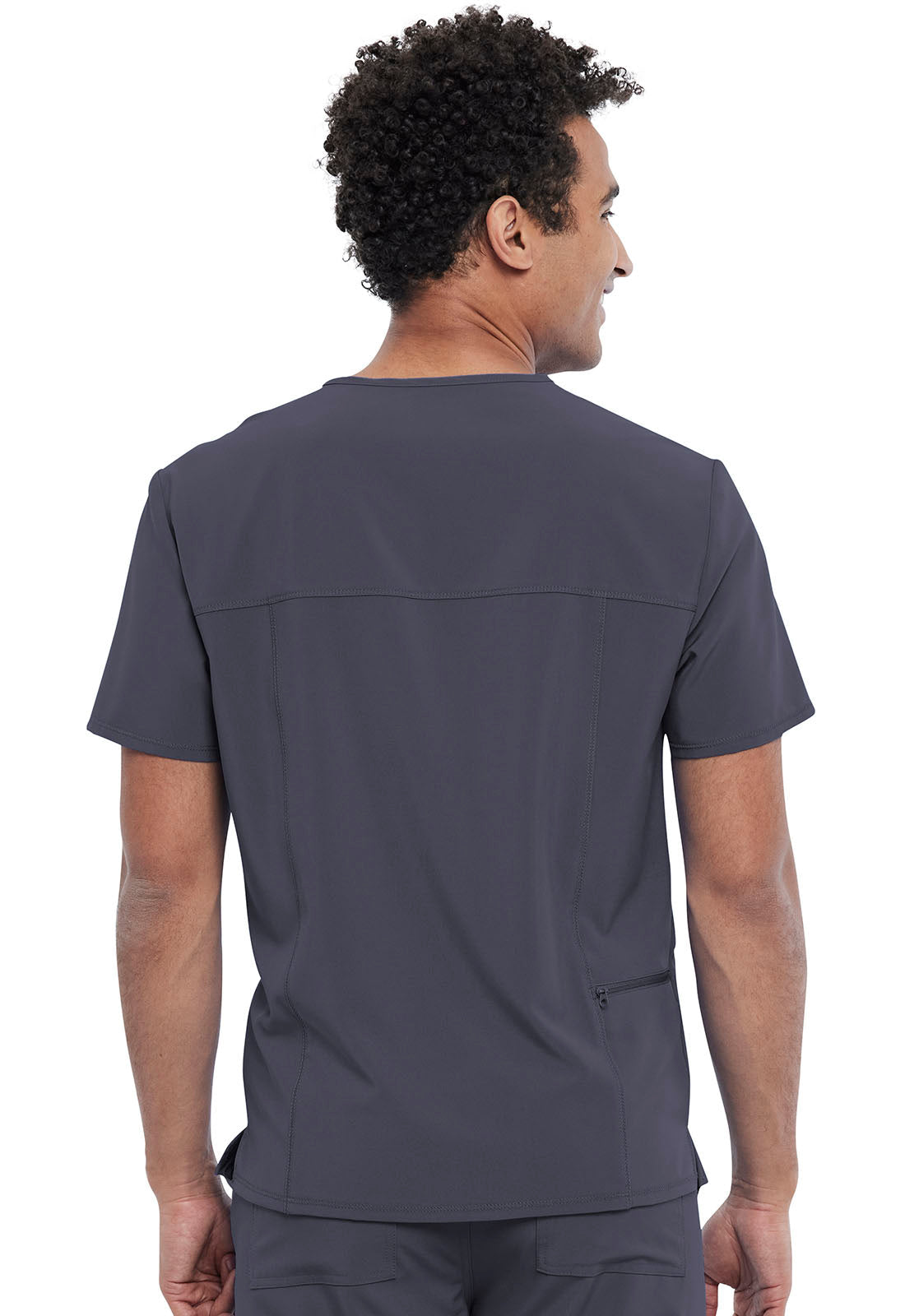 Men's Men's Tuckable V-Neck Top - Pewter