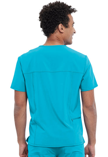 Men's Men's Tuckable V-Neck Top - Teal Blue