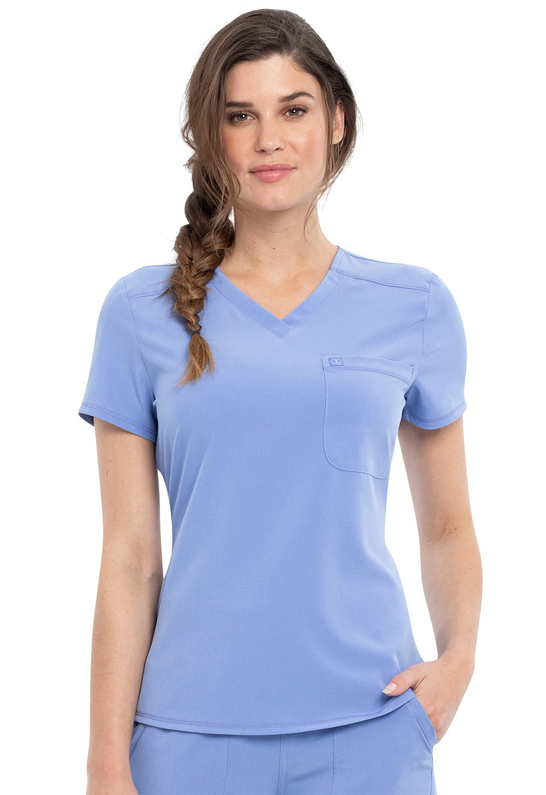 Women's Tuckable V-Neck Top - Ciel