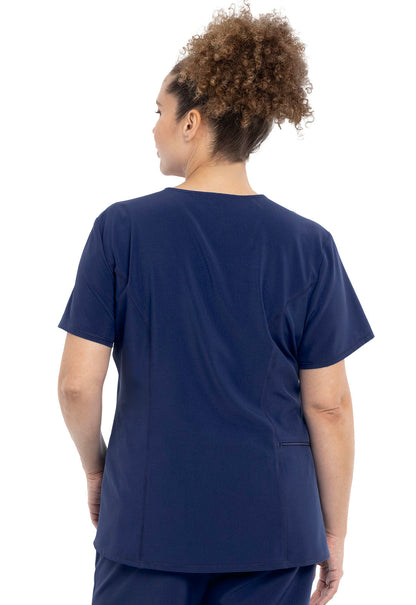 Women's Tuckable V-Neck Top - Navy