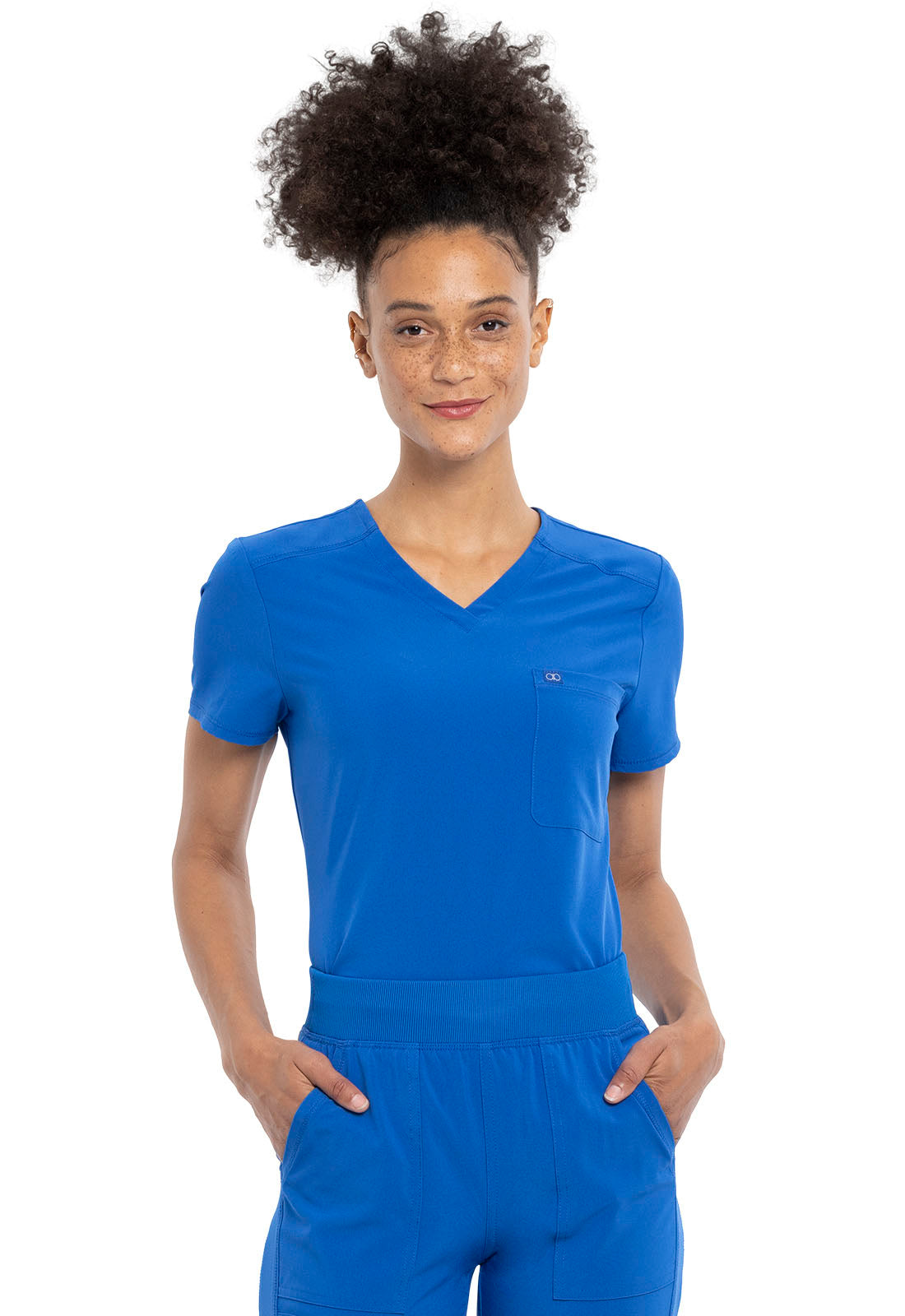 Women's Tuckable V-Neck Top - Royal