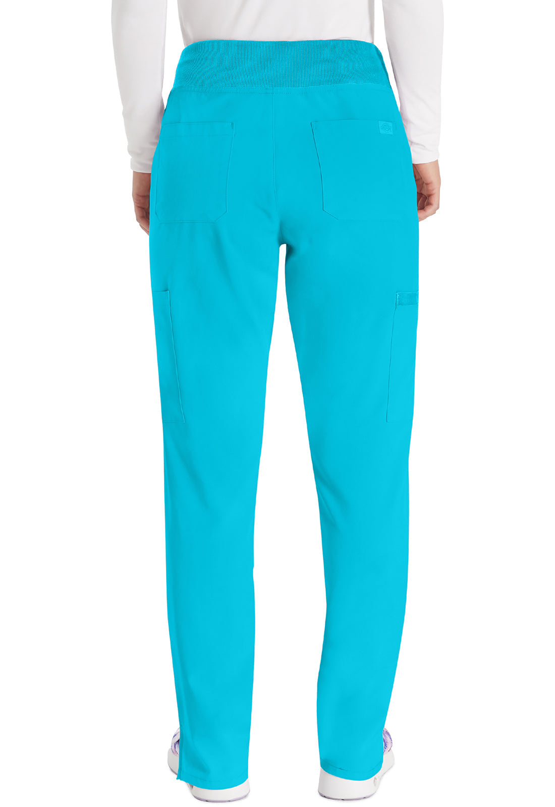 Women's Natural Rise Tapered Leg Pull-On Pant - Turquoise