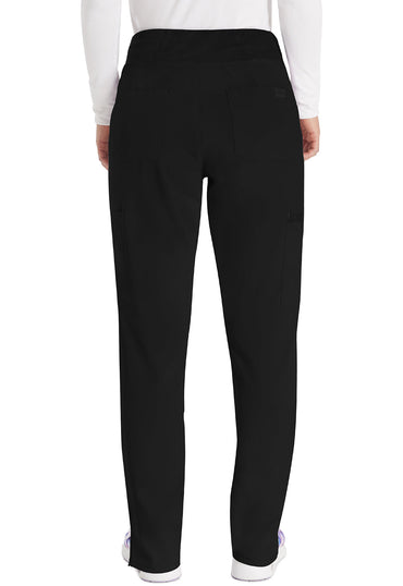 Women's Natural Rise Tapered Leg Pull-On Pant - Black